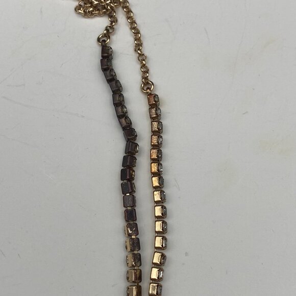 Betsey Johnson Pink Heart Rose Cameo Pendant Gold Tone Necklace Bow LOOK READ - Picture 8 of 9